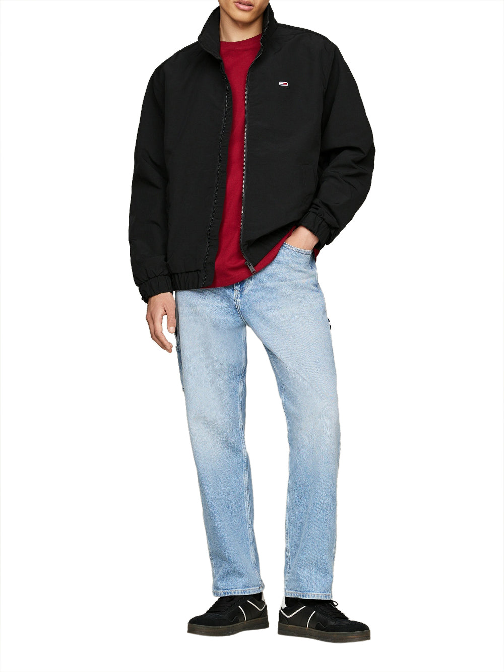 Tommy Jeans Giubbotto corto Uomo Mod. DM0DM17982 BDS Black