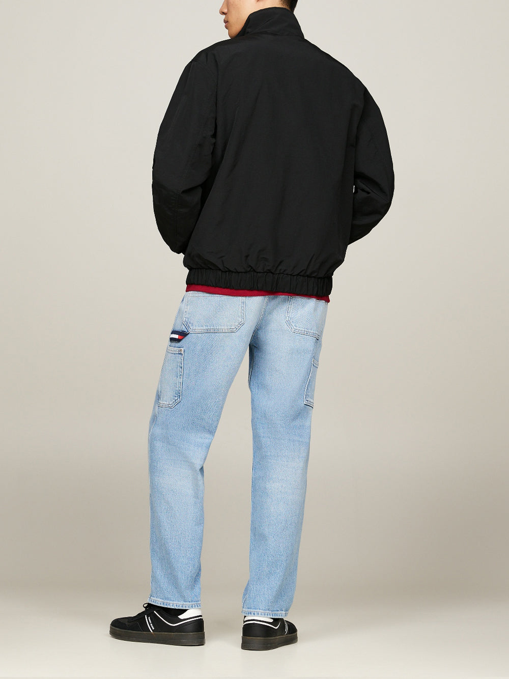 Tommy Jeans Giubbotto corto Uomo Mod. DM0DM17982 BDS Black
