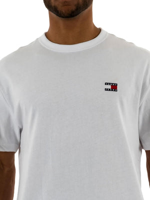 Tommy Jeans T-shirt Uomo Mod. DM0DM17995 YBR White