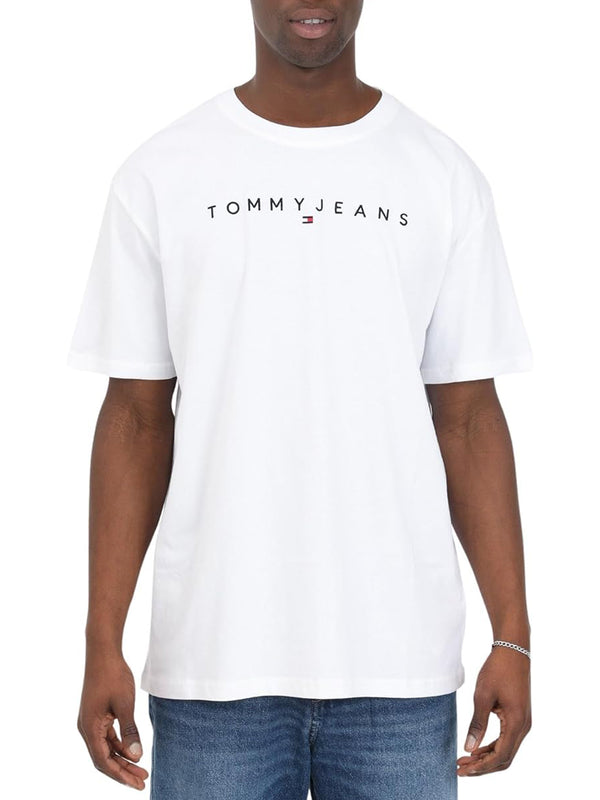 Tommy Jeans Polo M/C Uomo Mod. DM0DM18312 YBR WHITE