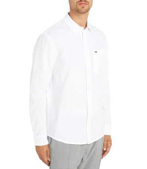 Tommy Jeans Camicia Uomo Mod. DM0DM18962 YBR White