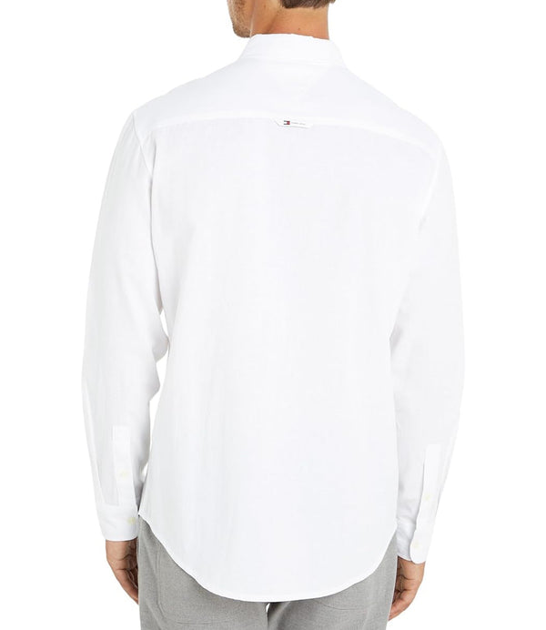 Tommy Jeans Camicia Uomo Mod. DM0DM18962 YBR White