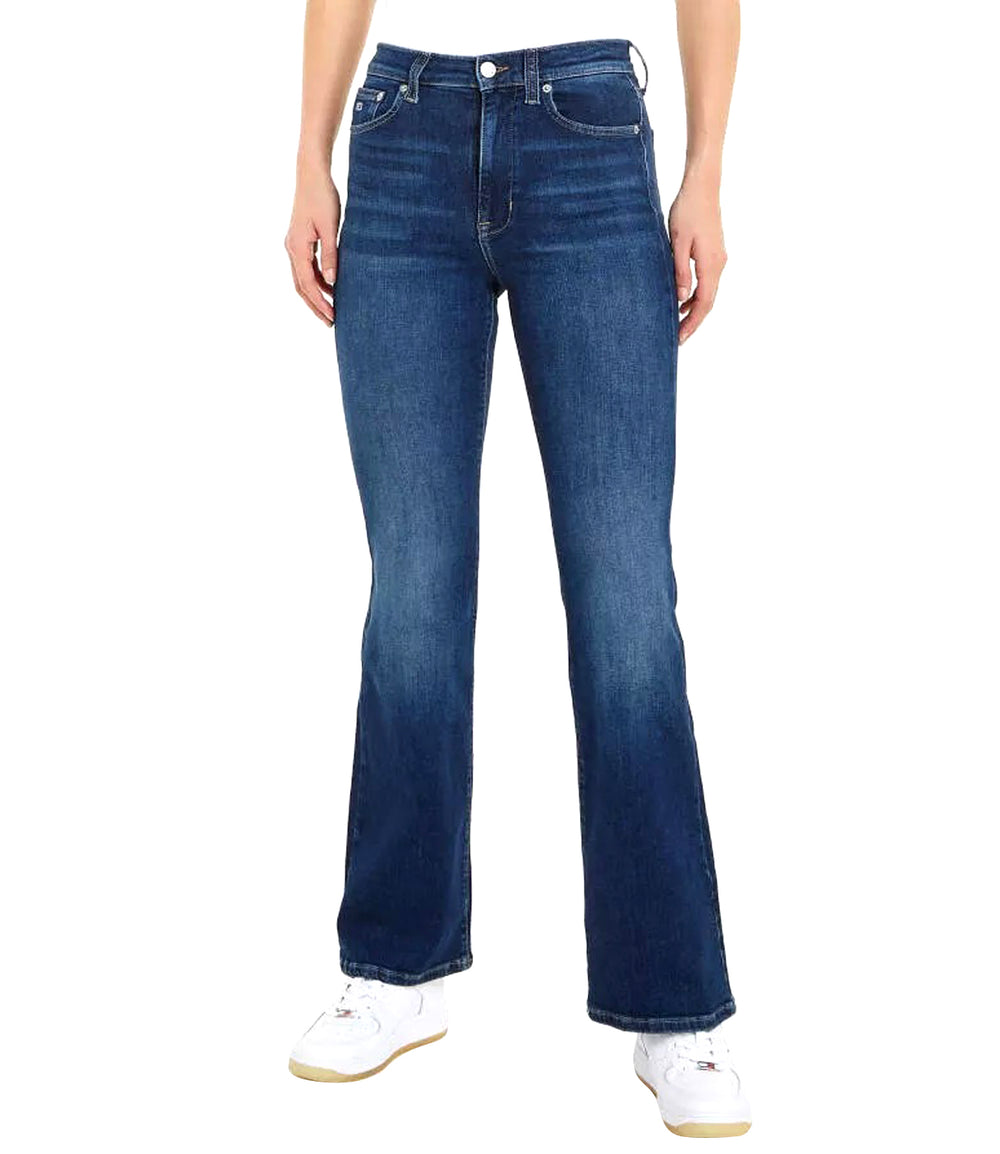 Tommy Jeans Jeans Donna Mod. DW0DW17156 SYLVIA FLR 1A5 Denim