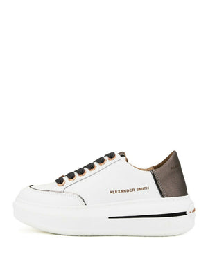 Alexander Smith Sneakers Lancaster Donna Mod. ASBALSW-1805 WDV White Dark Silver