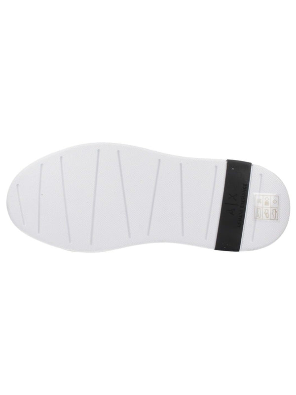A|X Armani Exchange Sneakers Uomo Mod. XUX123-XV534 K488 Op.White+Black