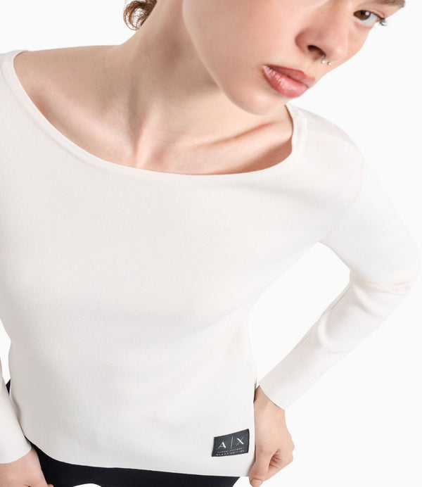 A|X Armani Exchange Pullover Donna Mod. XW000047-AF10352 U1003 Iso