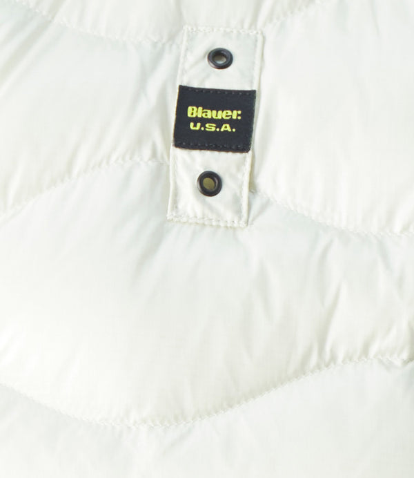 Blauer Smanicato Uomo Mod. 24WBLUX02098-005958 DANNY 129EI White 129 Interno Beige 301