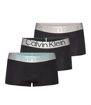 Calvin Klein Boxer Uomo Mod. 000NB3074A 3PACK QTE Black