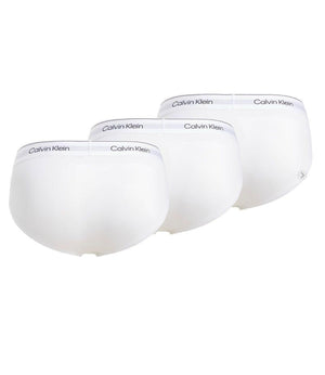 Calvin Klein Slip Uomo Mod. 000NB3962A 3PACK 100 White
