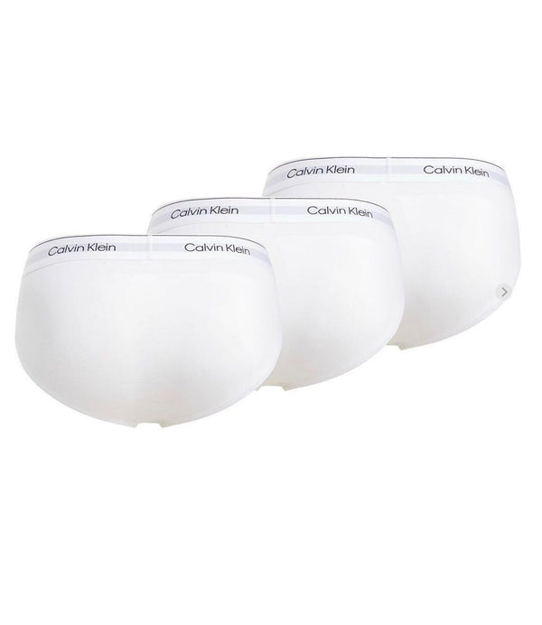 Calvin Klein Slip Uomo Mod. 000NB3962A 3PACK 100 White