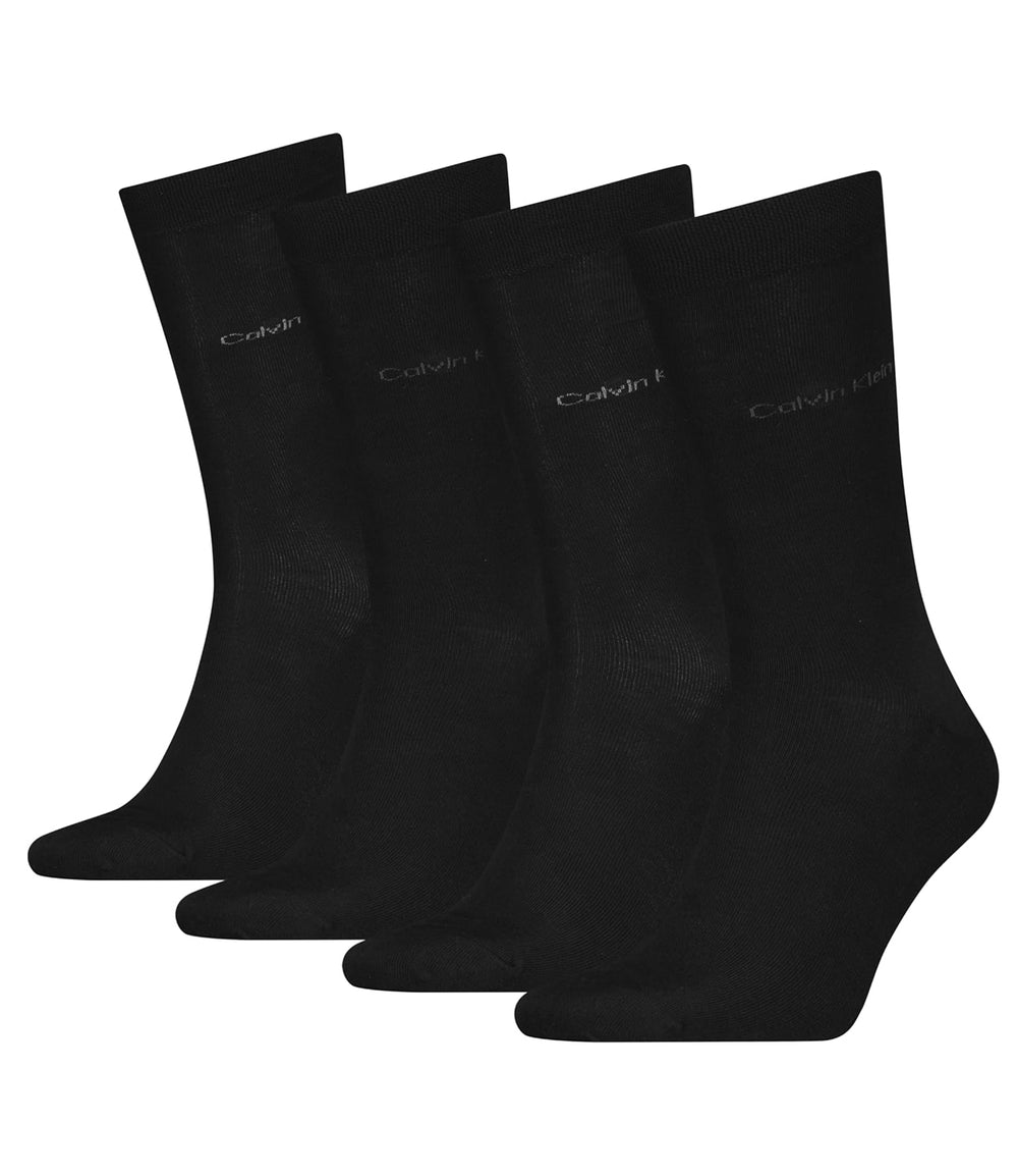 Calvin Klein Calzini Uomo Mod. 701229429 4PACK 001 BLACK