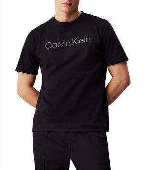 Calvin Klein T-shirt Pw - Graphic S/S T-S Uomo Mod. 00GMF4K142 BAE Black Beauty