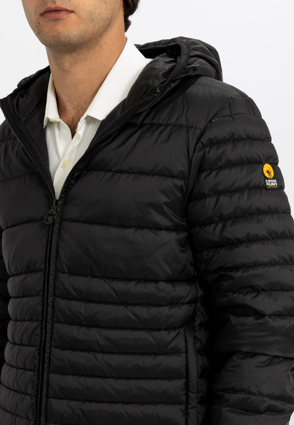 Ciesse Piumini Active Piumino Keefe 2.0 - Quilted Hoody Jkt Uomo Mod. 243CPMJ00226N0211R 206XXN Jet Black