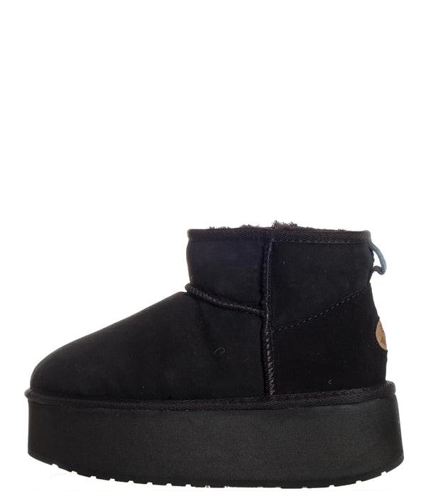 EMU Scarponcino Unisex Mod. W13082-BLAK STINGER MICRO FLATFORM Black