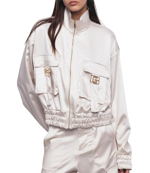 GAELLE PARIS Bomber Donna Mod. GAABW01214 BI02 OFF White