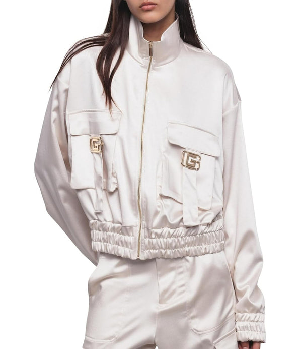 GAELLE PARIS Bomber Donna Mod. GAABW01214 BI02 OFF White