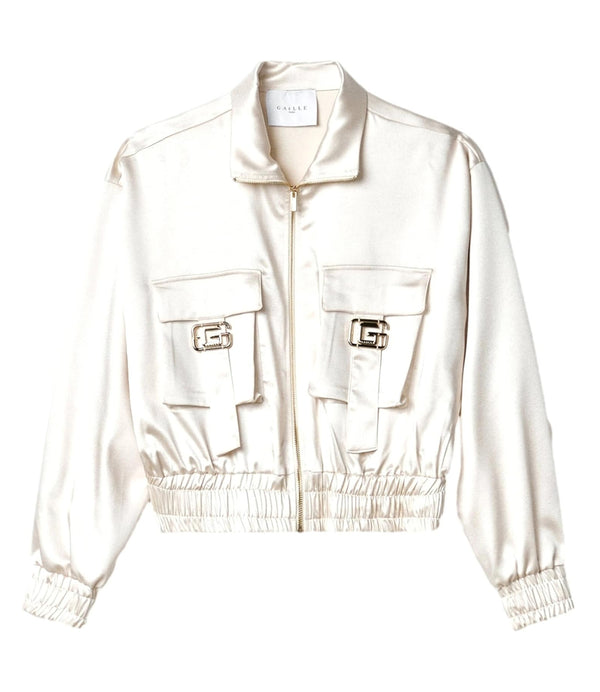 GAELLE PARIS Bomber Donna Mod. GAABW01214 BI02 OFF White