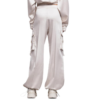 GAELLE PARIS Pantalone Cargo Donna Mod. GAABW01215 BI02 OFF White