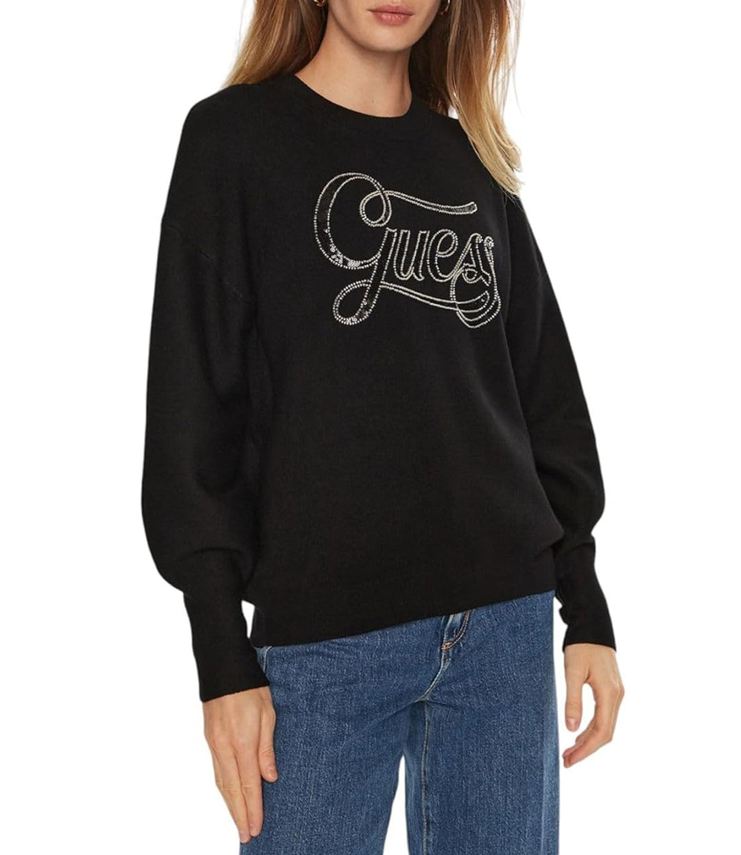 Maglione Guess Bambina – 100% Cotone, Tinta Unita, Modello J5YR06 Z2NQ2, Qualità Garantita