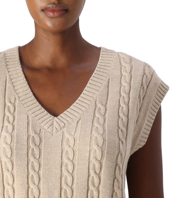Guess Gilet Donna Mod. W4BR62 Z2WX0 H10X Beige