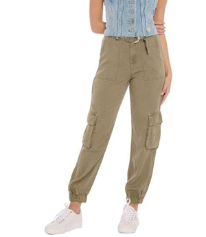 Guess Pantalone Donna Mod. W4YB51 WDP85 LTMO Militare