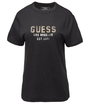 Guess T-shirt Donna Mod. W4YI35 KC8T0 JBLK BLACK