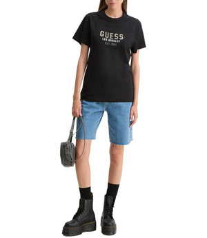 Guess T-shirt Donna Mod. W4YI35 KC8T0 JBLK BLACK