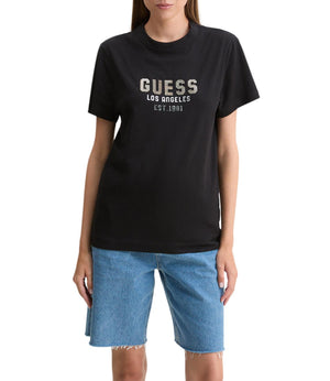 Guess T-shirt Donna Mod. W4YI35 KC8T0 JBLK BLACK