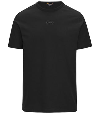 K-Way T-shirt Odom Js Peach Lettering Uomo Mod. K7124ZW USY Black pure