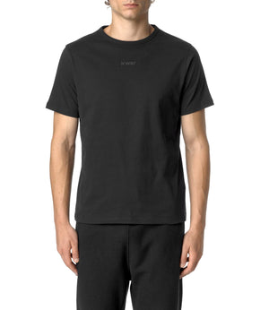 K-Way T-shirt Odom Js Peach Lettering Uomo Mod. K7124ZW USY Black pure