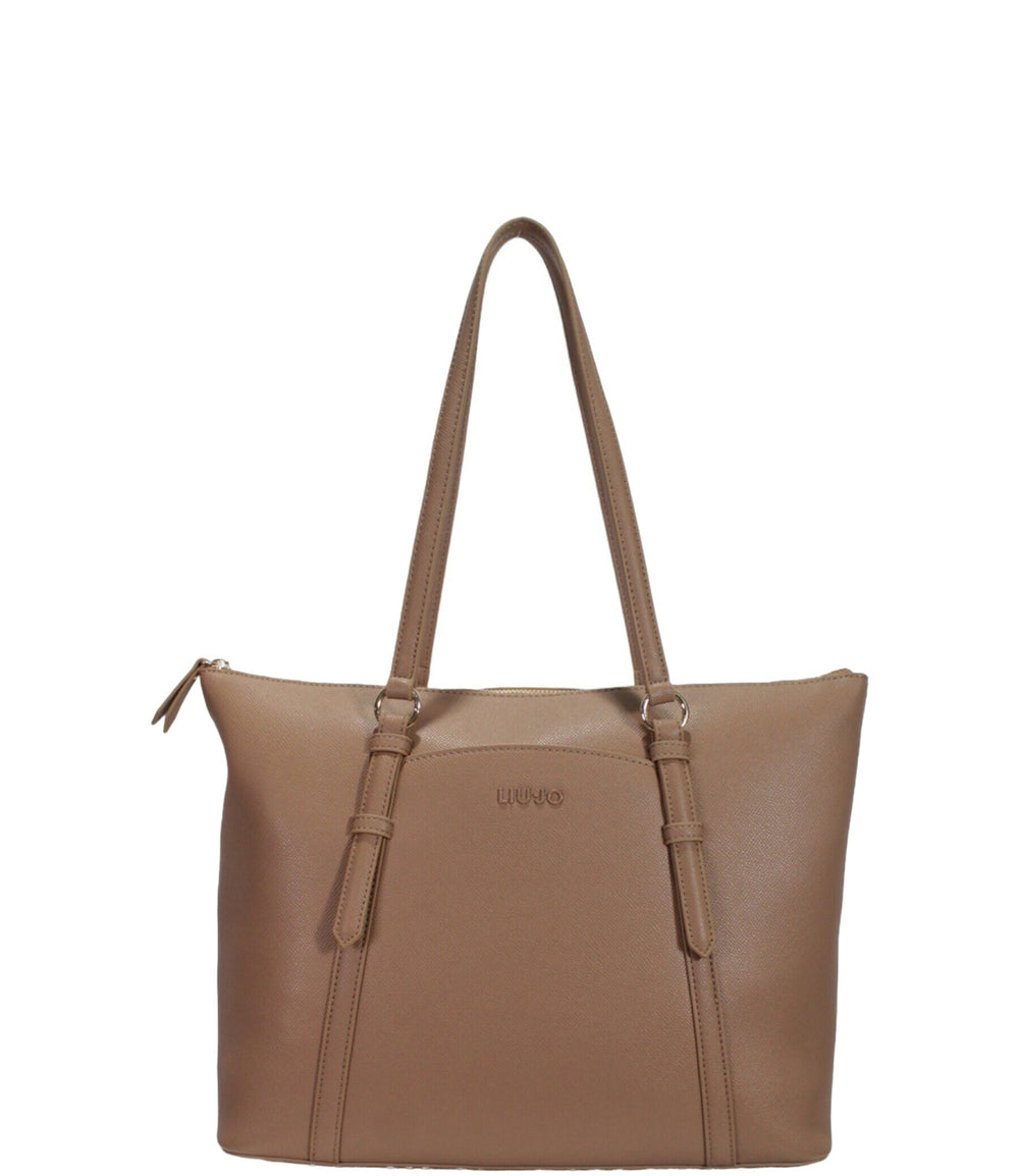 Liu Jo Borsa a Mano Ecs L Tote Donna Mod. AF4152E0087 S3138 Almond