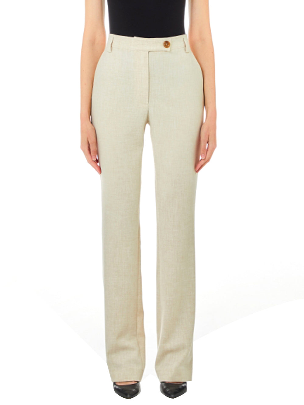 Liu Jo Pantalone Zampa Pant.Fit & Flare Donna Mod. CF4372T2624 02094 Grigio melange