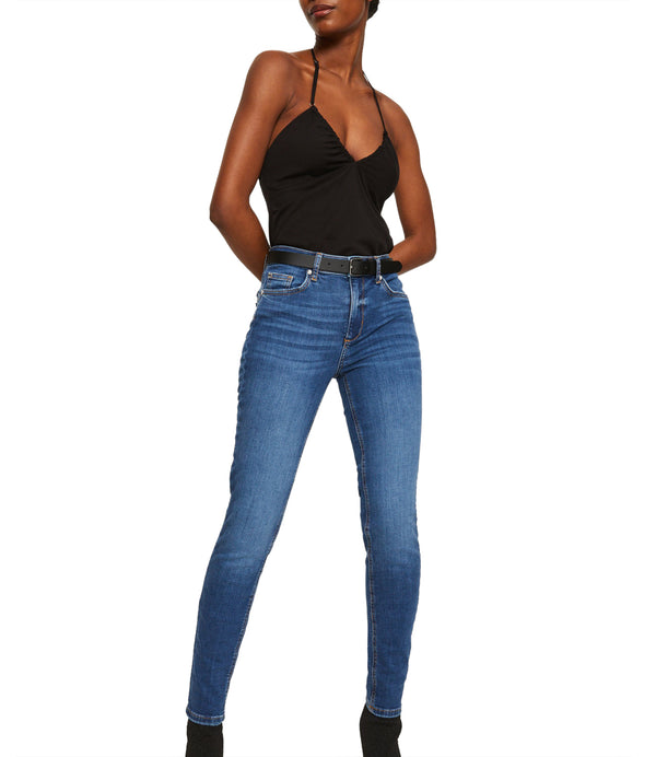 Liu Jo Jeans Regular B.Up Divine H.W. Donna Mod. UXX037D4811 78482 Den.Blue Dk.Surprise