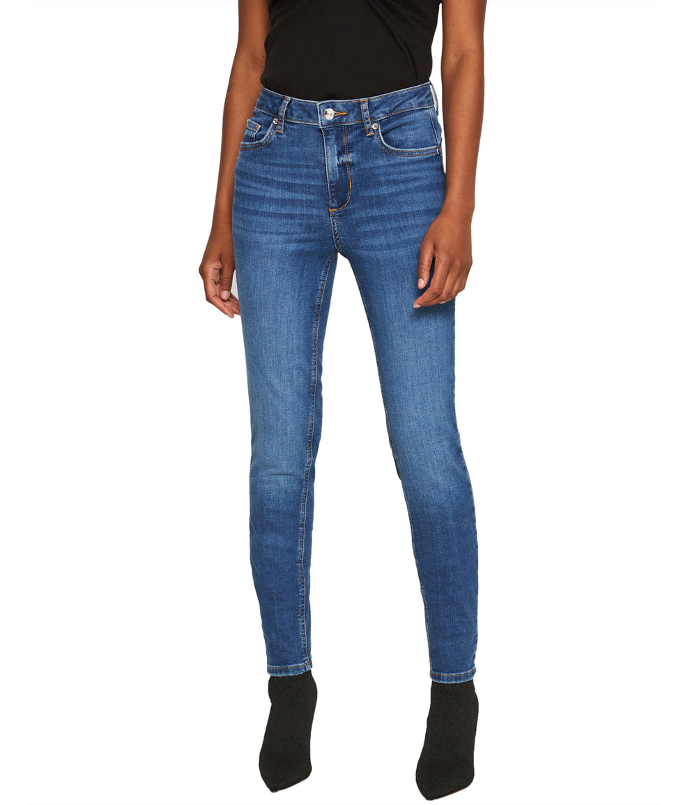 Liu Jo Jeans Regular B.Up Divine H.W. Donna Mod. UXX037D4811 78482 Den.Blue Dk.Surprise