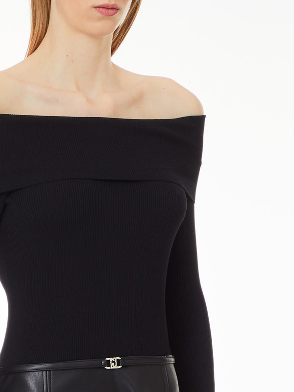 Liu Jo Maglia Donna Mod. MA18F 8F0001 22222 Nero