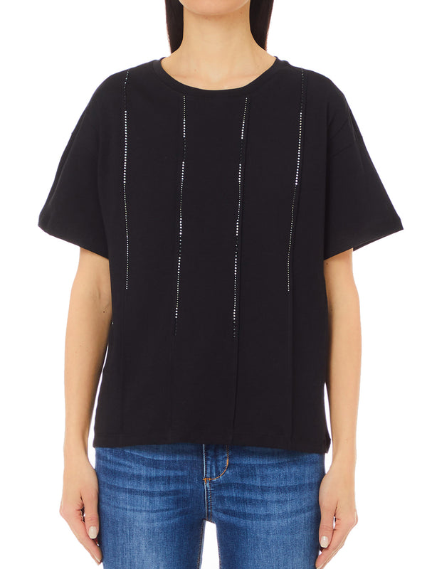Liu Jo Maglia Donna Mod. MA18F 8F0001 22222 Nero