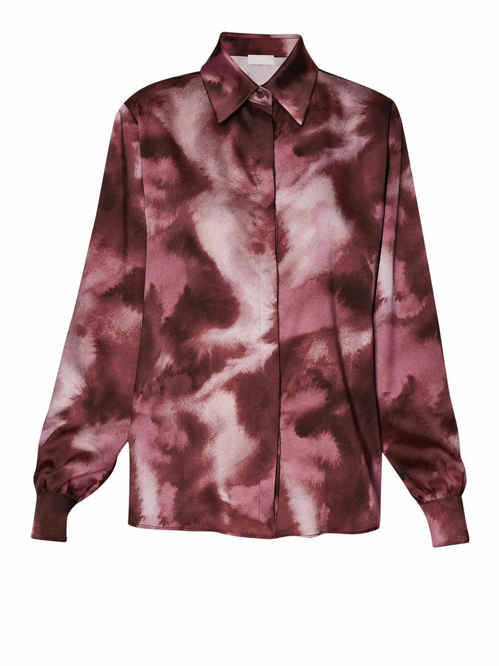 Liu Jo Camicia Camicia Ts Raso Viscosa M/L Donna Mod. WF4418T2735 N9872 Rose Clouds