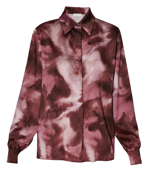 Liu Jo Camicia Camicia Ts Raso Viscosa M/L Donna Mod. WF4418T2735 N9872 Rose Clouds