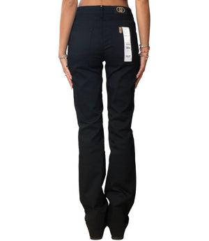 Liu Jo Pantalone Pant. Boot Cut Reg.W. Donna Mod. WF4477T7144 22222 Nero