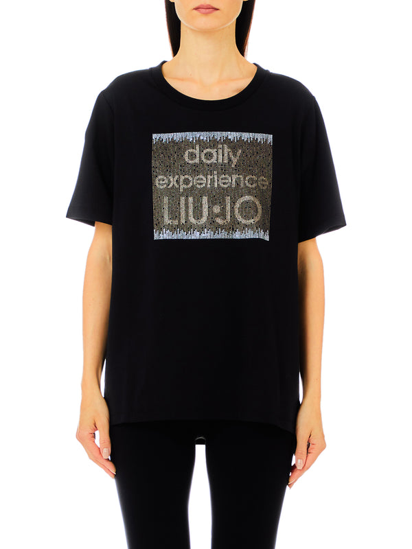 Liu Jo Maglia Donna Mod. MA18F 8F0001 22222 Nero