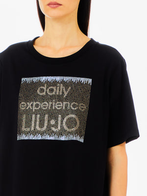 Liu Jo Maglia Donna Mod. MA18F 8F0001 22222 Nero