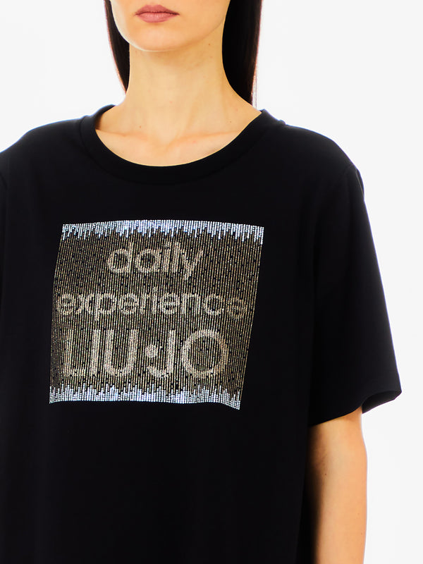 Liu Jo Maglia Donna Mod. MA18F 8F0001 22222 Nero