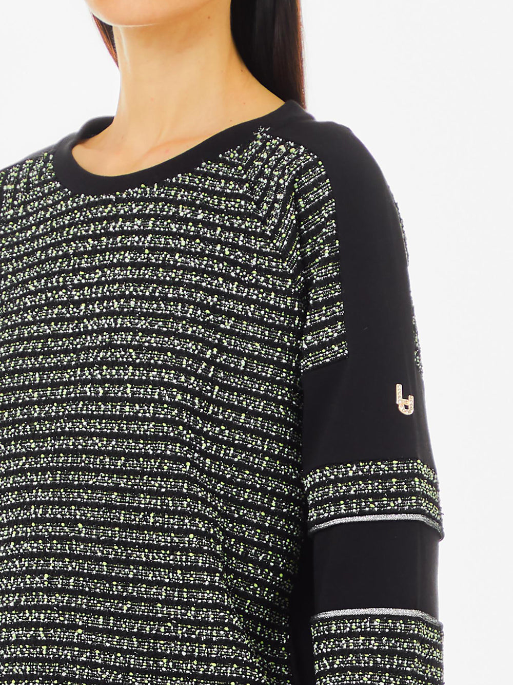 Liu Jo Maglia Donna Mod. MA18F 8F0001 22222 Nero