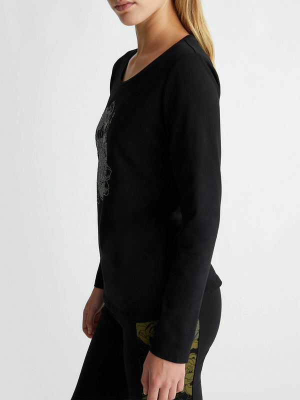 Liu Jo Maglia Donna Mod. MA18F 8F0001 22222 Nero