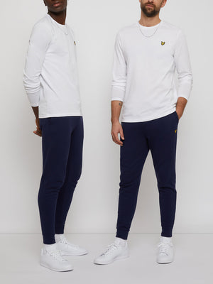 Lyle & Scott T-shirt Plain L/S T-Shirt Uomo Mod. TS512VOG 626 White
