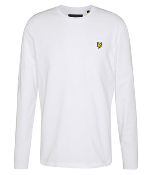 Lyle & Scott T-shirt Plain L/S T-Shirt Uomo Mod. TS512VOG 626 White