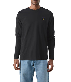 Lyle & Scott T-shirt Plain L/S T-Shirt Uomo Mod. TS512VOG Z865 Jet Black