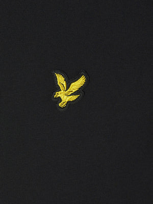 Lyle & Scott T-shirt Plain L/S T-Shirt Uomo Mod. TS512VOG Z865 Jet Black