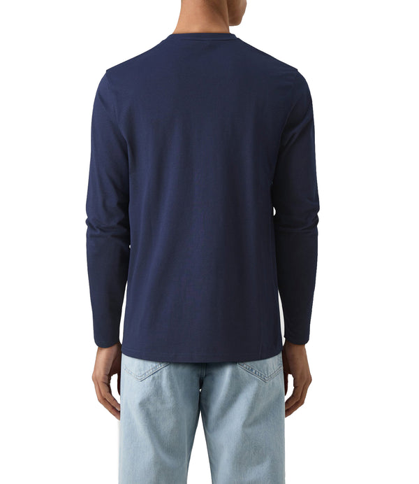 Lyle & Scott T-shirt Plain L/S T-Shirt Uomo Mod. TS512VOG Z99 Navy
