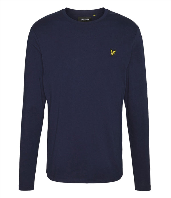 Lyle & Scott T-shirt Plain L/S T-Shirt Uomo Mod. TS512VOG Z99 Navy